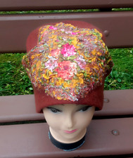 Braune Merinowolle gefilzte