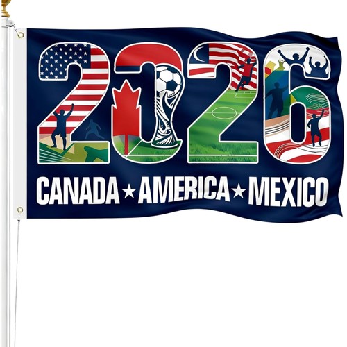 Fußball flagge 150x90 cm - 150x90,