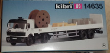 Kibri 14635 H0 Bausatz MB SK Pritschen Sattelzug mit Ladegut