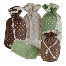 1 Leinensäckchen, Größen