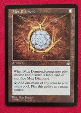 Mox Diamond - Near Mint - Stronghold - Magic the Gathering - MtG
