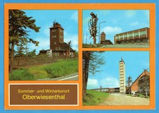 Oberwiesenthal (um 1981) - Fichtelberg mit Fichtelberghaus - Erzgebirge - AK 761