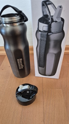Unbenutzte alutrinkflasche - unbenutzte,