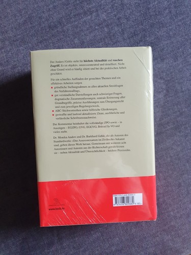 Kommentar zpo anders gehle - kommentar, /