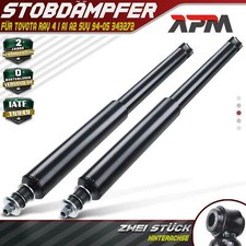 2x Stoßdämpfer Hinterachse für Toyota	RAV 4 I Cabrio A1 A2 SUV 1994-2005 343272