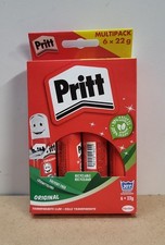 Pritt Klebestift, 6x 22g kinderfreundlicher Kleber für Kunst Schule Büro (S)