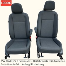 VW Caddy V 5 Fahrersitz +