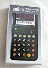 BRAUN CONTROL SOLAR ETS 77 #