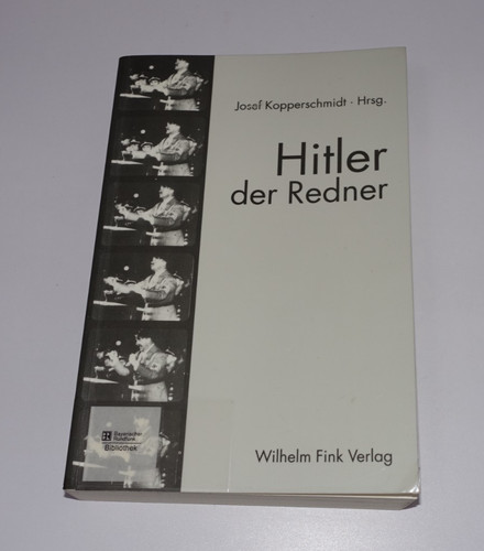 Hitler der redner - redner, josef