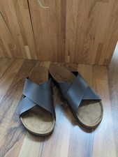 Herren Riemen Sandale / Schlappen Brave Soul Größe 45 Braun Neu Ungetragen 