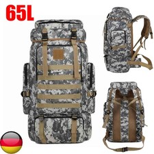 Bundeswehr Kampfrucksack 65L Rucksack Outdoor Armeerucksack Wandern Trekking