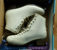 Wifa Profi Skating Eiskunstlauf Schlittschuhe Gr.37 US 6 FiestaKufe