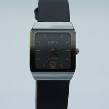 RADO DIASTAR DAMEN UHR 20MM 153.0368.3 STAHL/GOLD QUARTZ GEBRAUCHT 2
