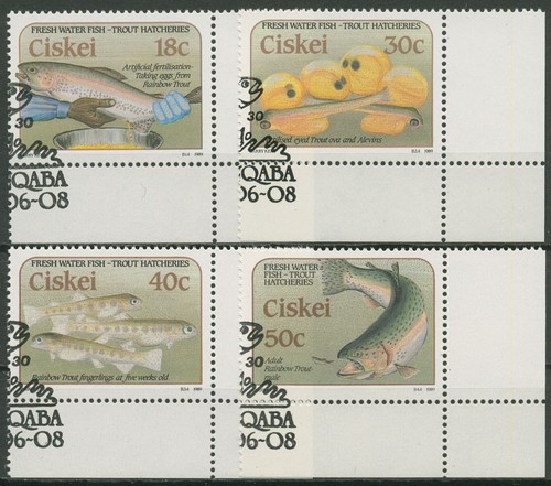 Ciskei 1989 fische - ciskei,