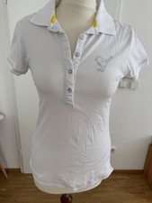 Girls Golf Golfshirt, T-Shirt - weiß - Gr. M - gut erhalten!