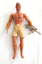 BIG JIM DR. STEEL Mattel 1971 Action Figur mit Gewehr