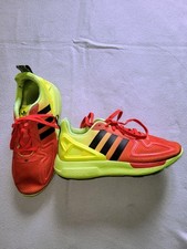 Wie Neu Adidas Neon Gelb Orange Turnschuh, Gr. 37, 5, Nur In Der Halle Getragen 