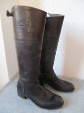 LA MARTINA LOTE 64 - LEDERSTIEFEL - ROYAL POLO CUP - MADE IN ITALY - GRÖSSE 37