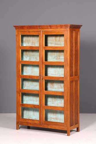 Vitrine kolonial stil schrank - kolonial,