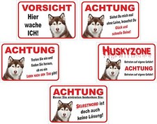 Schild Vorsicht - Siberian