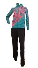 Adidas Damen Trainingsanzug Sport/Freizeit Verve Suit , XXS , Türkis/Schwarz , 