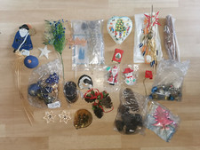 1 Kiste Weihnachtsdekoration/Bastelsachen/Deko Weihnachten  ua. viele Teile TOP!