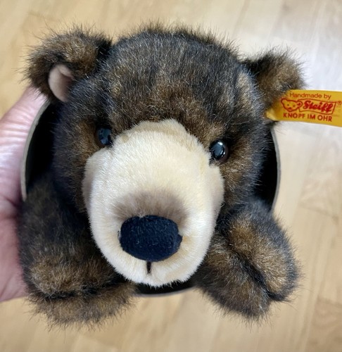 Steiff liegender braunbär - steiff, 32