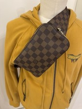 Louis Vuitton Geronimo Gürteltasche & Hüfttasche Braun Canvas Damier