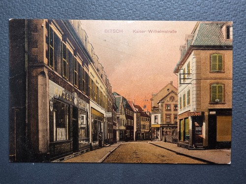 Ansichtskarte bitsch - ansichtskarte,