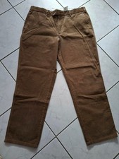 HERREN- CORDHOSE - braun, gerade Form Gr. 25