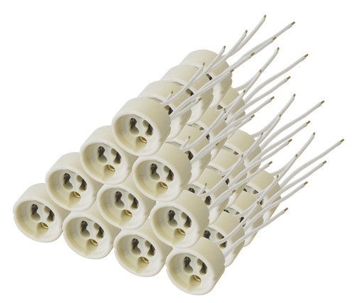40x gu10 lampen fassung - gu10, mit