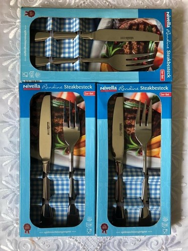 2er set steakbesteck messer - 3x,