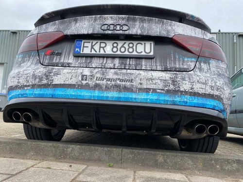 Audi 2007 heck - heck, diffusor