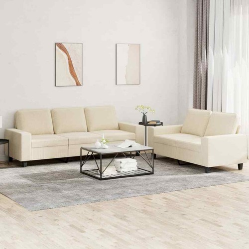 Tlg sofagarnitur stoff - 3-tlg.,