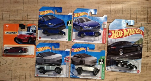 Hot wheels tesla konvolut - wheels,
