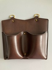 Brillengarage Brillen-Wandetui braun für 2 Brillen