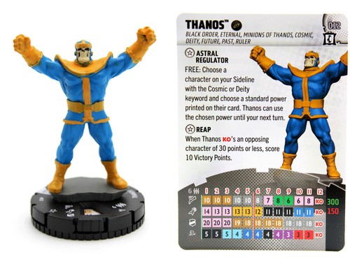 Heroclix 012 thanos - #012,