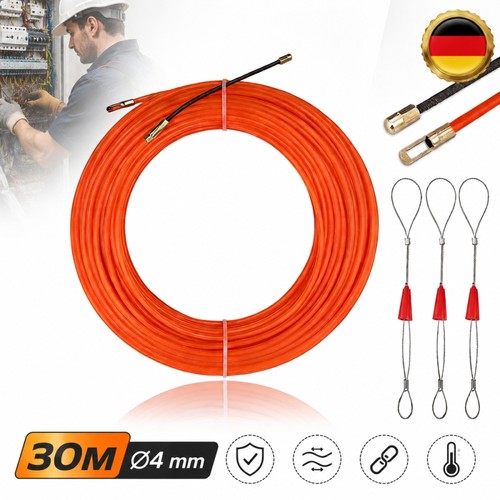Kabeleinziehhilfe 30m nylon - kabeleinziehhilfe,