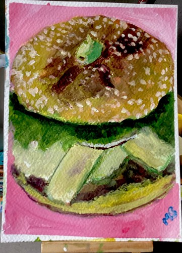 Malerei auf papier - auf, papier,