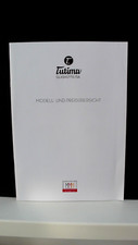 2023 TUTIMA GLASHÜTTE UHREN PROSPEKT UHR KATALOG WATCH BROCHURE CATALOGUE !!!!!