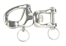 Patentverschluß Panikhaken Panikverschluß Schäkel Fahrgeschirr Zugstrang mittel