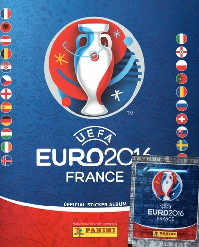 Panini fußball 2016 uefa - panini, em