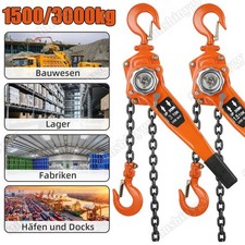 1500kg/3000kg Ratschenzug