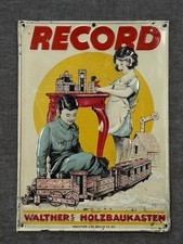 Blechschild Reklame Spielzeug