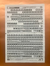 LETRASET -- 3011 HELVETICA
