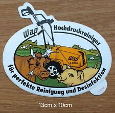  Alter Sticker Aufkleber Wap Hochdruckreiniger Dampfstrahler Landwirtschaft  