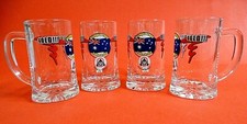 4 Biergläser  mit Henkel Olympia 2000 Australien - Dortmunder Union, ca. 0,25 L