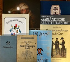 8 x Bergbau Literatur Saar
