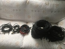 Konvolut ca.142 m  Mikrofon Audiokabel u.s.w Siehe bider