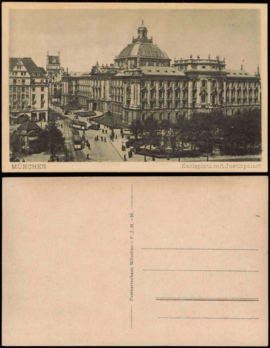 Ansichtskarte münchen - ansichtskarte,